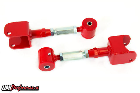UMI Performance 78-88 GM G-Body Adjustable Upper Control Arms- Poly Bushings - 3025-R