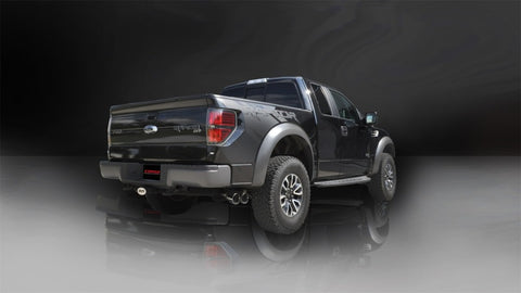 Corsa 2011-14 Ford F-150 Raptor 6.2L V8 144in Wheelbase Xtreme Cat-Back Resonator Delete Kit Exhaust - 14758