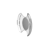 KC HiLiTES SlimLite 8in. LED Light Shield SAE Driving (Shield Only) - Clear - 5209