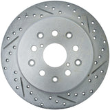StopTech 01-05 Lexus IS300 / 02-10 Lexus SC430 Sport Slotted & Drilled Rear Left Brake Rotor - 227.44090L