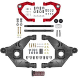 Camburg 21-25 Ford Bronco 21-25 Trail Series L/T Kit w/ Axles (BILLET UCA) (RED) - CAM-110243-K-RED