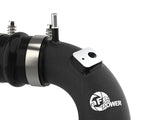 aFe Power 21-22 Ford Bronco L4-2.3L (t) BladeRunner 3in Aluminum Cold Charge Pipe Black - 46-20579-B