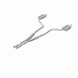 MagnaFlow 10-12 Cadillac CTS V6 3.0L (Exc AWD) Dual Split Rear Exit Stainless Cat Back Perf Exhaust - 15136