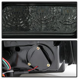 Spyder 10-12 Ford Mustang Light Bar Seq Turn Signal LED Tail Lights - Smoke ALT-YD-FM10-LED-SM - 5085115