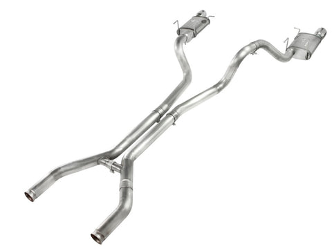 aFe MACHForce XP Cat-Back Exhaust 3in SS w/ Polished Tips 11-14 Ford Mustang GT V8 5.0L - 49-43049-P