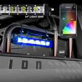 XK Glow RGBW Light Bar High Power Offroad Work/Hunting Light w/ Bluetooth Controller 14In - XK-BAR-14