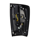 AlphaRex 16-21 Toyota Tacoma LUXX LED Taillights Alpha Blk w/Activ Light/Seq Signal - 680080