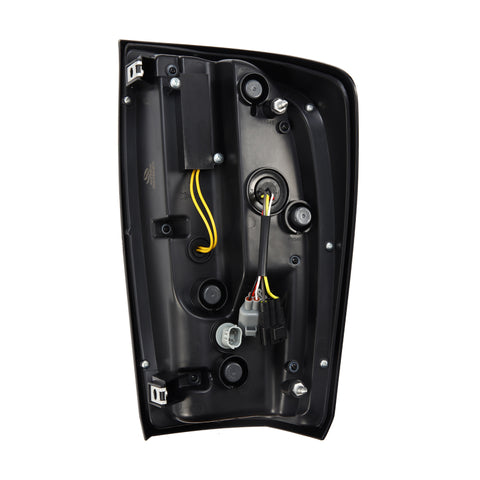 AlphaRex 16-21 Toyota Tacoma LUXX LED Taillights Alpha Blk w/Activ Light/Seq Signal - 680080