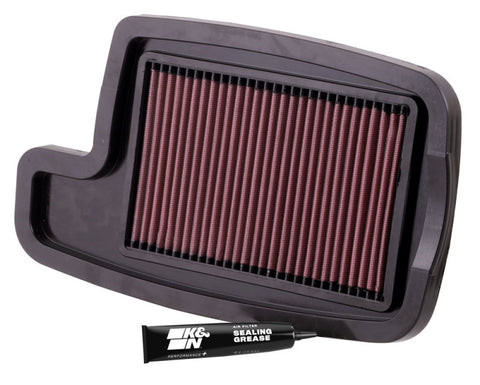 K&N Arctic Cat 12.813in O/S L x 7.5in O/S W x .875in H Replacement Air Filter - AC-4004