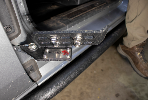 Fishbone Offroad 2021+ Ford Bronco Foot Pegs - Black - FB21357