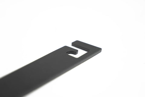 DV8 Offroad 2021 Ford Bronco Capable Bumper Slanted Front License Plate Mount - LPBR-05