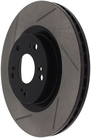 StopTech Power Slot Slotted 06-08 Honda Civic Si Front Right Rotor - 126.40057SR