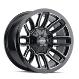 Mayhem 8108 Decoy 20x9 / 6x135 BP / 18mm Offset / 106mm Hub Black w/ Milled Spokes Wheel - 8108-2937BM18