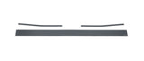 Putco 15-20 Ford F-150 - SS Black Platinum Upper & Lower Tailgate Accent - 3pcs - 403475BP
