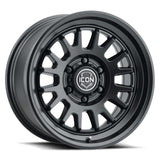 ICON Anza 17x8.5 6x5.5 25mm Offset 5.75in BS 95.1mm Hub Bore Satin Black Wheel - 8217859057SB