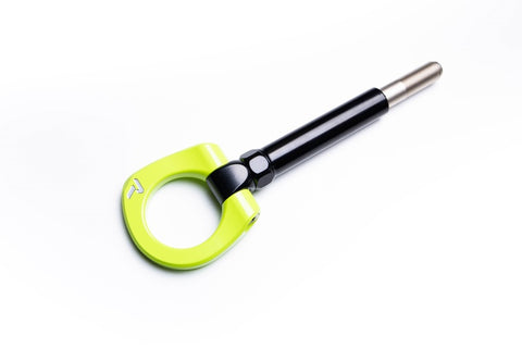 Raceseng 15-17 Subaru WRX/STI Tug Tow Hook (Front) - Neon Yellow - 06301NY-341611-0632
