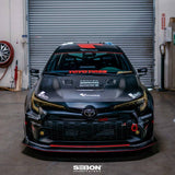 Seibon 2023 Toyota GR Corolla VS-Style Double-Sided Carbon Hood - Gloss Finish - HD23TYGRCOR-VS-DS