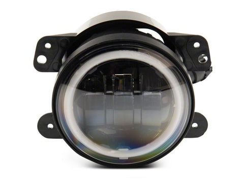 Raxiom 07-18 Jeep Wrangler JK Axial Series Halo LED Fog Lights- Amber - J141994