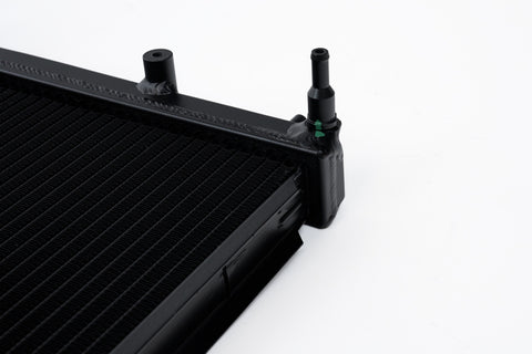 CSF 08-21 Subaru WRX/STI 2-Row 42mm Race-Spec All Aluminum Radiator - Black - 7095B