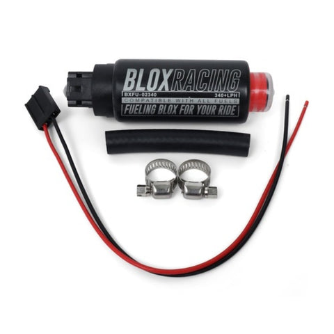 BLOX Racing 320LPH Fuel Pump E85 Compatible w/ Center Inlet - BXFU-02340-E