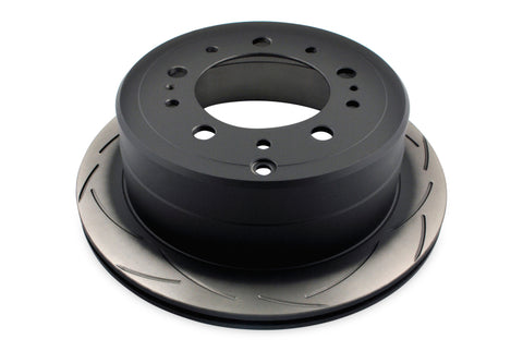 DBA 98-06 Toyota 100 Landcruiser 4x4 Survival T2 Slotted Rear Brake Rotor - 789S
