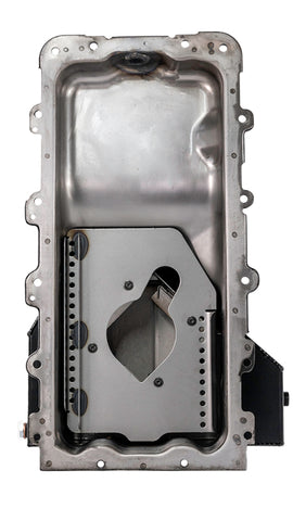 Moroso Ford 4.6/5.4L (w/Rear Sump) Road Race Baffled Wet Sump 8qt 6.5in Steel Oil Pan - 20548