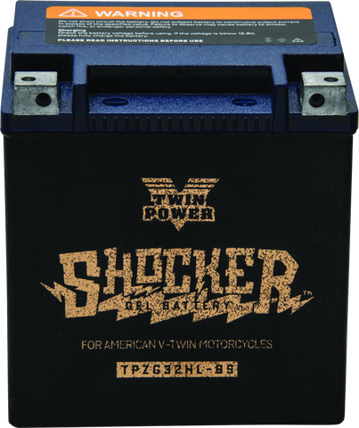 Twin Power YTX-32HL Shocker Gel Battery Replaces H-D 66010-97A 445CCA - 781235