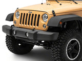 Raxiom 07-18 Jeep Wrangler JK 7-In LED Headlights- Chrome Housing (Clear Lens) - J154697