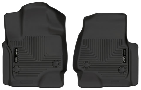 Husky Liners 18-22 Ford Expedition WeatherBeater Black Front Floor Liners - 13341