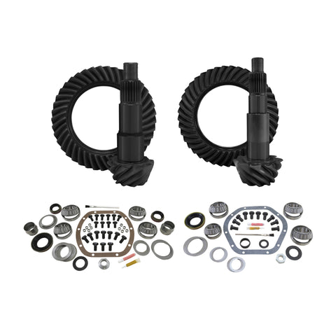 Yukon Gear & Install Kit Package For Jeep JK (Non-Rubicon) in a 4.56 Ratio - YGK012