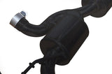 Injen 07-17 Jeep Wrangler JK 3.6L/3.8L 63mm Stealth Black Axle-back Exhaust w/ 4in Black Tips - SES5004BLK