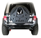 DV8 Offroad 07-18 Jeep Wrangler Body Mounted Tire Carrier - TCSTTB-01