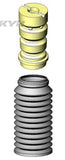 KYB Shocks & Struts Strut Boots Rear AUDI A4 2002-04 AUDI RS4 2007-08 AUDI TT (Exc. Quattro) 2008-09 - SB124