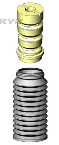 KYB Shocks & Struts Strut Boots Rear AUDI A4 2002-04 AUDI RS4 2007-08 AUDI TT (Exc. Quattro) 2008-09 - SB124