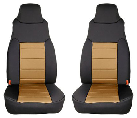 Rugged Ridge Neoprene Front Seat Covers 97-02 Jeep Wrangler TJ - 13210.04