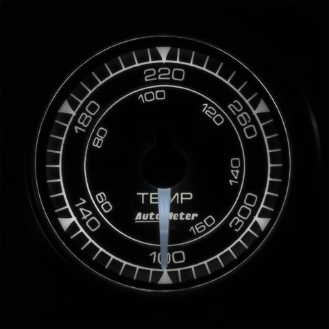 Autometer Chrono 2-1/16in 140-380 Degree Digital Stepper Motor Temperature Gauge - 8140