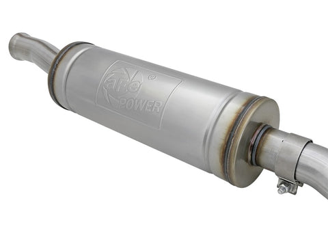 aFe MACH Force-Xp 2.5in 409 SS Mid-Pipe 2018+ Jeep Wrangler (JL) V6 3.6L - 49-48064