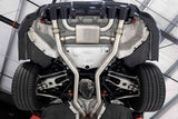 Dinan 21-27 BMW M3/M4 (G80/G82/G83) Valved Axleback Exhaust System - Black Tips - D660-0093-BLK