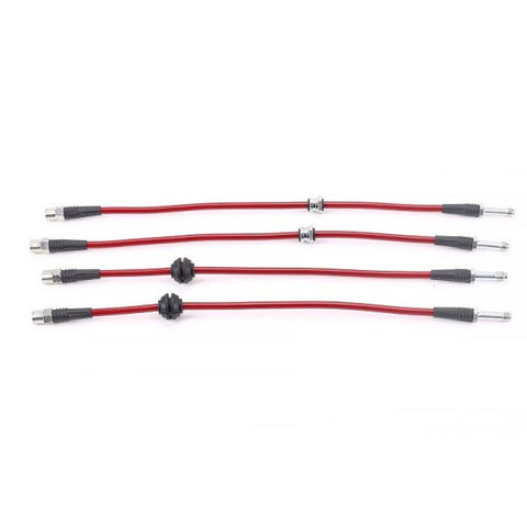 Power Stop 01-06 BMW M3 Front & Rear SS Braided Brake Hose Kit - BH00035
