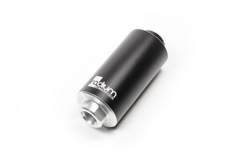 Radium Engineering 10 Micron Stainless Check Valve Fuel Filter - 20-1220-03