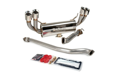 GrimmSpeed 11-14 Subaru WRX / 08-14 Subaru STI Hatch Non-Resonated Catback Exhaust System - 070048