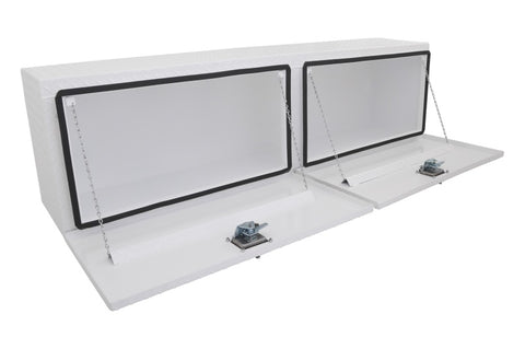 Deezee Universal Tool Box - Specialty Topsider White BT Alum - DZ 79WH