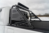 N-Fab ARC Sports Bar 20-22 Jeep Gladiator - Textured Black(Roll-N-Lock Cover Fitment Only) - J19BR-RLT