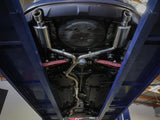 aFe Subaru Forester XT 14-18 H4-2.5L (t) Takeda 2-1/2in to 2-1/4in 304 SS Cat-Back- Black Tip - 49-36804-B