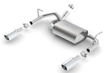 Borla 12-16 Jeep Wrangler 3.6L AT/MT 4WD Single Split Rr Exit Touring Exhaust (rear section only) - 11834