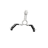 MagnaFlow Cat-Back 15-16 Land Rover Ranger Rover V6 SS 2.5in Dual Split Rear Exit 4.5in Black Tips - 19123