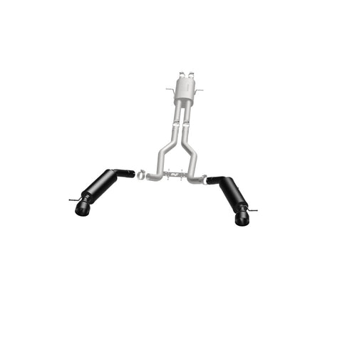 MagnaFlow Cat-Back 15-16 Land Rover Ranger Rover V6 SS 2.5in Dual Split Rear Exit 4.5in Black Tips - 19123