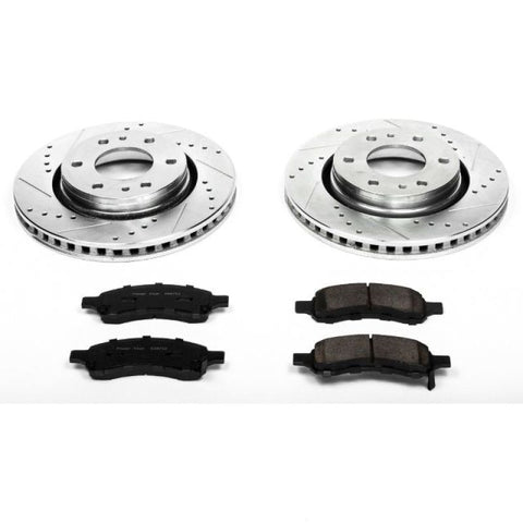 Power Stop 06-07 Buick Rainier Front Z23 Evolution Sport Brake Kit - K2084