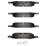 DFC 00-10 Toyota Celica Front 4000 Hybridynamic Brake Pads - 4000-0817-00