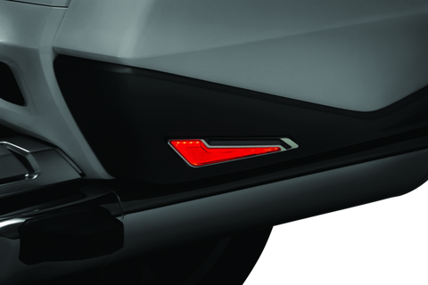 Kuryakyn Omni L.E.D. Side Saddlebag Inserts 18-20 GL1800 Satin Black - 3255